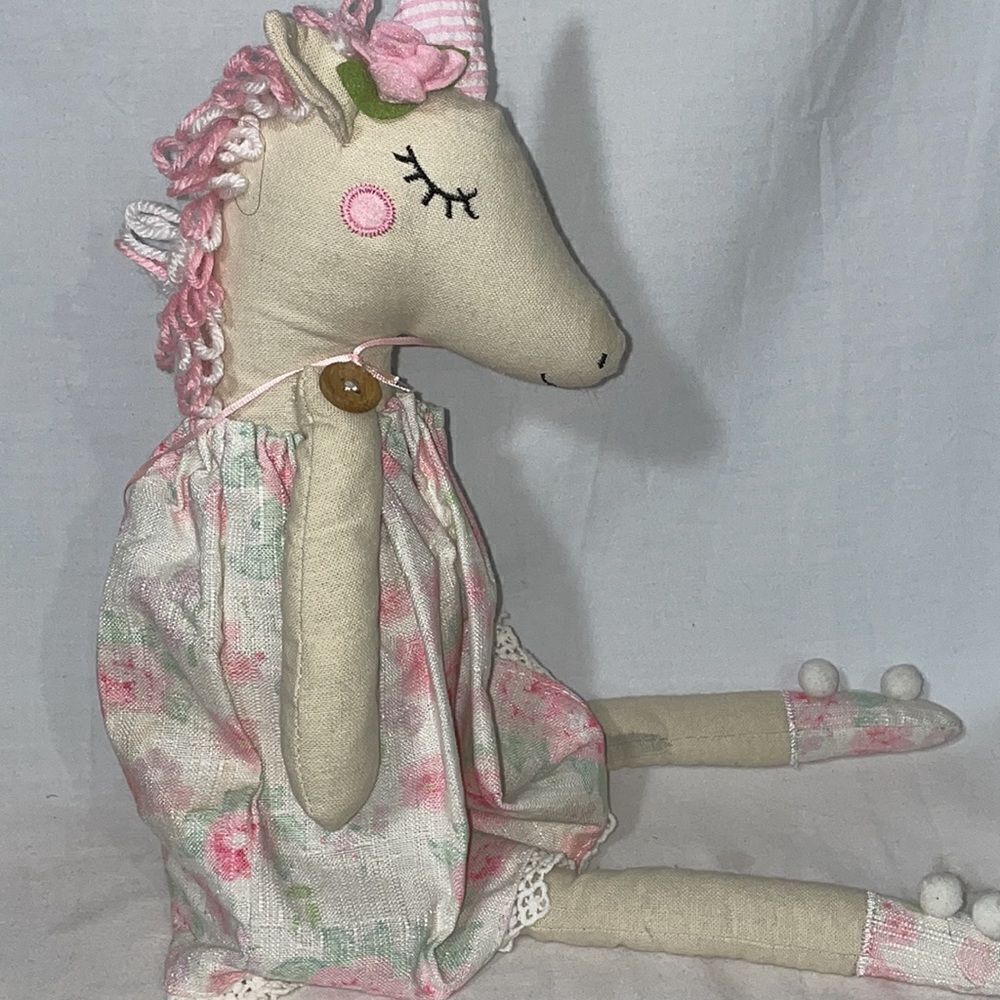 Simply Spring Plush Unicorn - Picture 4 of 6